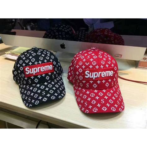 fake supreme lv hats|supreme beanie hats for sale.